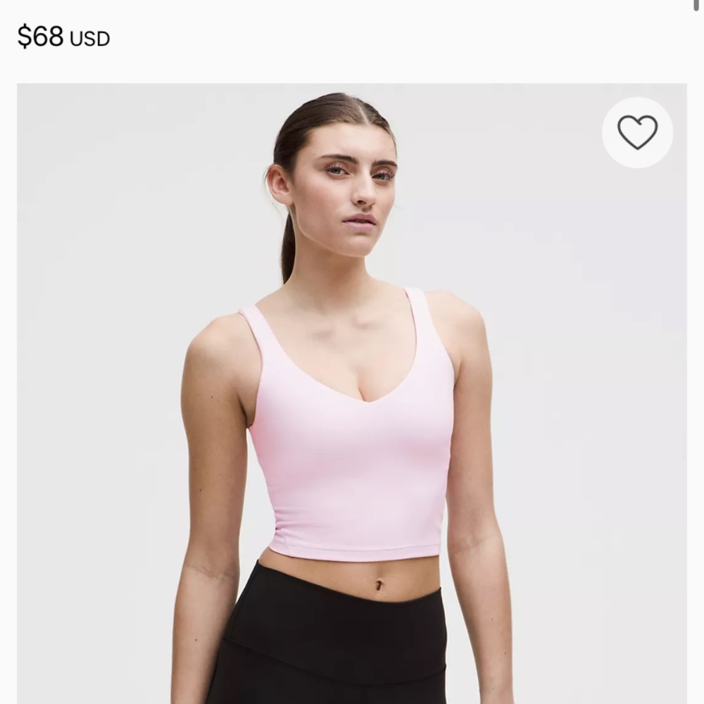 Lululemon Pink Organza Align Tank - Picture 5 of 5